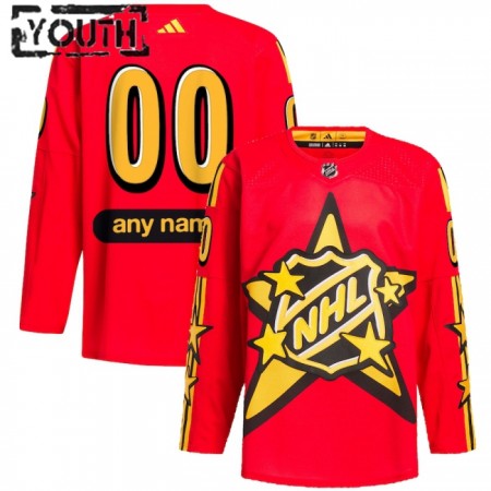 All-Star 2024 tröja Customized NHL Game Adidas x Drew House Röd Authentic - NHL Tröjor Barn All-Star 2024 tröja Customized NHL Game Adidas x Drew House Röd Authentic - NHL Tröjor Barn